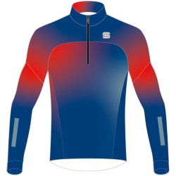 Sportful Apex Race Top 2021 blå keramisk / rød